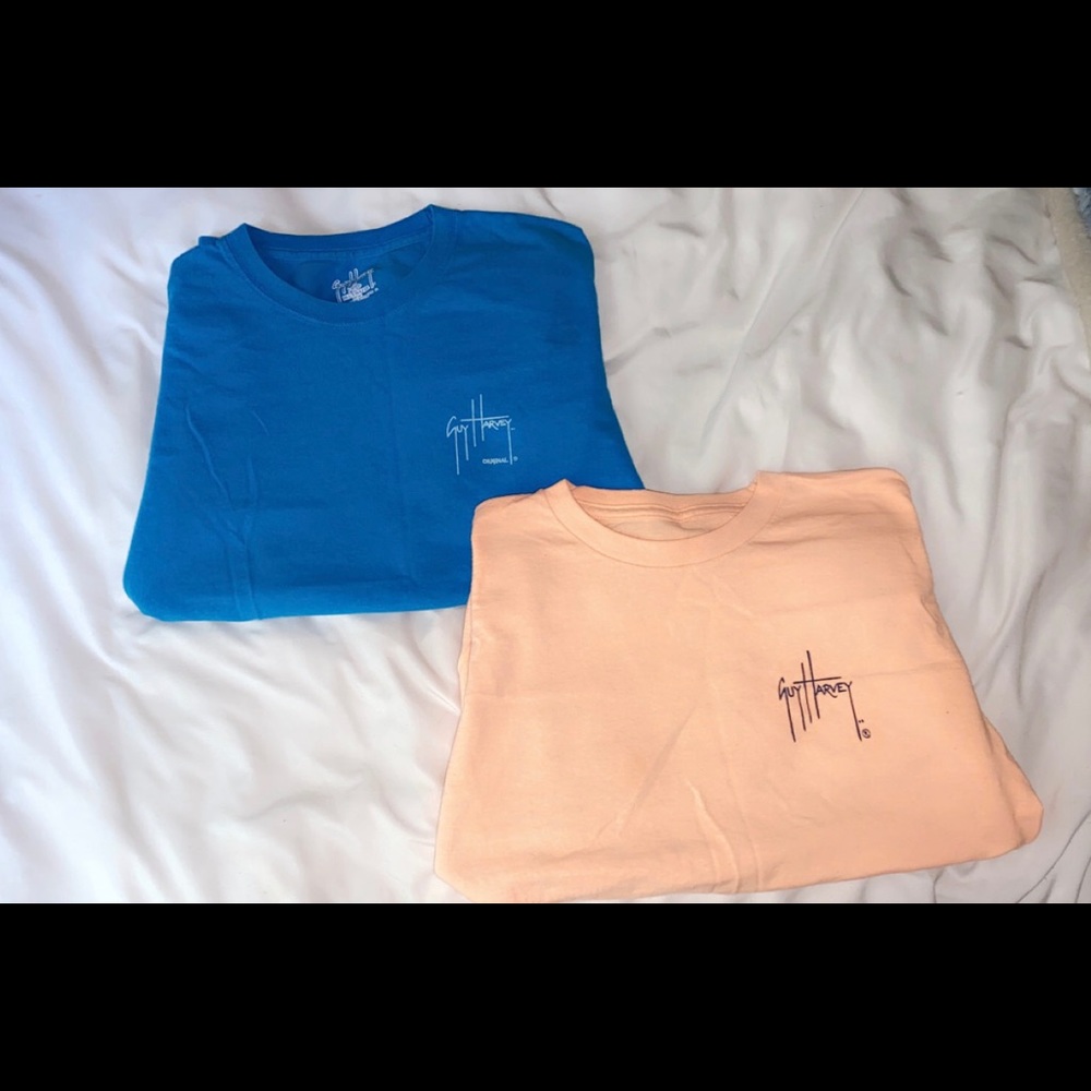 two guy harvey shirts